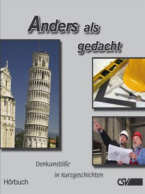 cover image of Anders als gedacht